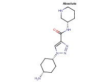1-(cis-4-aminocyclohexyl)-N-[(3S)-piperidin-3-yl]-1H-1,2,3-triazole-4-carboxamide