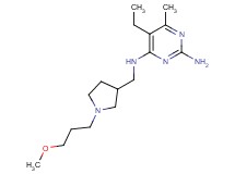 5-ethyl-N~4~-{[1-(3-methoxypropyl)pyrrolidin-3-yl]methyl}-6-methylpyrimidine-2,4-diamine