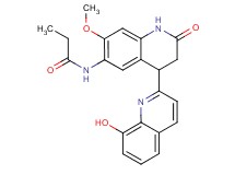 N-(8-hydroxy-7'-methoxy-2'-oxo-1',2',3',4'-tetrahydro-2,4'-biquinolin-6'-yl)propanamide