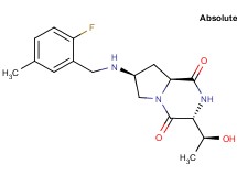 (3R,7S,8aS)-7-[(2-fluoro-5-methylbenzyl)amino]-3-[(1S)-1-hydroxyethyl]hexahydropyrrolo[1,2-a]pyrazine-1,4-dione