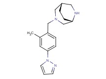 rel-(1S,5S)-3-[2-methyl-4-(1H-pyrazol-1-yl)benzyl]-3,6-diazabicyclo[3.2.2]nonane dihydrochloride