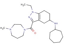 N-cycloheptyl-1-ethyl-3-[(4-methyl-1,4-diazepan-1-yl)carbonyl]-4,5,6,7-tetrahydro-1H-indazol-5-amine