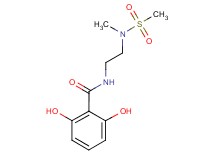 2,6-dihydroxy-N-{2-[methyl(methylsulfonyl)amino]ethyl}benzamide