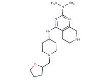 N~2~,N~2~-dimethyl-N~4~-[1-(tetrahydrofuran-2-ylmethyl)piperidin-4-yl]-5,6,7,8-tetrahydropyrido[3,4-d]pyrimidine-2,4-diamine