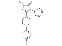 5-[1-(6-chloropyridazin-3-yl)piperidin-4-yl]-2-methyl-4-phenyl-2,4-dihydro-3H-1,2,4-triazol-3-one