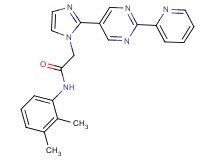 N-(2,3-dimethylphenyl)-2-[2-(2-pyridin-2-ylpyrimidin-5-yl)-1H-imidazol-1-yl]acetamide