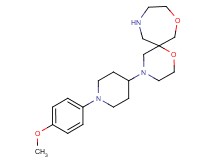 4-[1-(4-methoxyphenyl)piperidin-4-yl]-1,8-dioxa-4,11-diazaspiro[5.6]dodecane