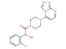 1-(2-chlorophenyl)-2-oxo-2-(4-[1,2,4]triazolo[4,3-a]pyrimidin-5-ylpiperazin-1-yl)ethanol