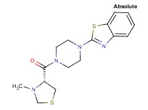 2-(4-{[(4R)-3-methyl-1,3-thiazolidin-4-yl]carbonyl}-1-piperazinyl)-1,3-benzothiazole