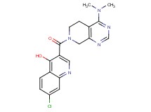 7-chloro-3-{[4-(dimethylamino)-5,8-dihydropyrido[3,4-d]pyrimidin-7(6H)-yl]carbonyl}quinolin-4-ol