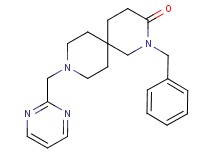 2-benzyl-9-(pyrimidin-2-ylmethyl)-2,9-diazaspiro[5.5]undecan-3-one