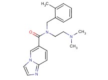 N-[2-(dimethylamino)ethyl]-N-(2-methylbenzyl)imidazo[1,2-a]pyridine-6-carboxamide