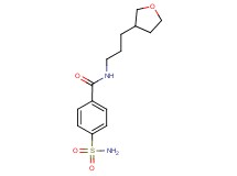 4-(aminosulfonyl)-N-[3-(tetrahydrofuran-3-yl)propyl]benzamide
