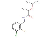 N-(3-chloro-2-fluorobenzyl)-2-isopropoxypropanamide