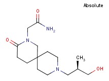 2-{9-[(2R)-3-hydroxy-2-methylpropyl]-3-oxo-2,9-diazaspiro[5.5]undec-2-yl}acetamide