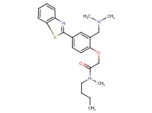 2-{4-(1,3-benzothiazol-2-yl)-2-[(dimethylamino)methyl]phenoxy}-N-butyl-N-methylacetamide