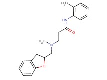 3-[(2,3-dihydro-1-benzofuran-2-ylmethyl)(methyl)amino]-N-(2-methylphenyl)propanamide