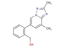 [2-(2,8-dimethyl[1,2,4]triazolo[1,5-a]pyridin-6-yl)phenyl]methanol