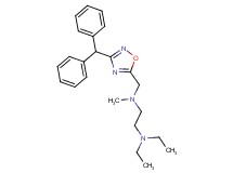 N-{[3-(diphenylmethyl)-1,2,4-oxadiazol-5-yl]methyl}-N',N'-diethyl-N-methyl-1,2-ethanediamine