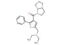 N-ethyl-N-({4-[rel-(3aS,6aS)-hexahydropyrrolo[3,4-b]pyrrol-1(2H)-ylcarbonyl]-5-phenyl-2-furyl}methyl)ethanamine dihydrochloride