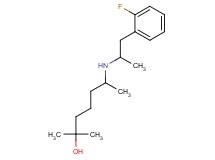 6-{[2-(2-fluorophenyl)-1-methylethyl]amino}-2-methyl-2-heptanol trifluoroacetate (salt)