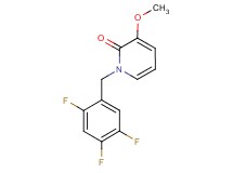3-methoxy-1-(2,4,5-trifluorobenzyl)pyridin-2(1H)-one