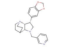 (3R*,3aR*,7aR*)-3-(1,3-benzodioxol-5-yl)-1-(pyridin-3-ylmethyl)octahydro-4,7-ethanopyrrolo[3,2-b]pyridine