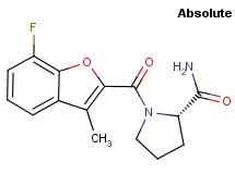 1-[(7-fluoro-3-methyl-1-benzofuran-2-yl)carbonyl]-L-prolinamide