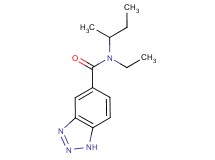N-(sec-butyl)-N-ethyl-1H-1,2,3-benzotriazole-5-carboxamide