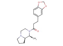 2-[3-(1,3-benzodioxol-5-yl)propanoyl]-1-methyloctahydropyrrolo[1,2-a]pyrazine trifluoroacetate