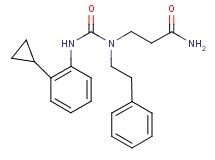 N~3~-{[(2-cyclopropylphenyl)amino]carbonyl}-N~3~-(2-phenylethyl)-beta-alaninamide