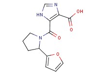 5-{[2-(2-furyl)pyrrolidin-1-yl]carbonyl}-1H-imidazole-4-carboxylic acid