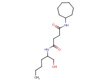 N-cycloheptyl-N'-[1-(hydroxymethyl)pentyl]succinamide