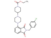 ethyl 4-{4-[2-(4-chlorobenzyl)-1,3-dioxo-2,3-dihydro-1H-isoindol-4-yl]-1-piperazinyl}-1-piperidinecarboxylate