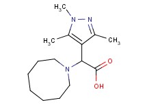 azocan-1-yl(1,3,5-trimethyl-1H-pyrazol-4-yl)acetic acid