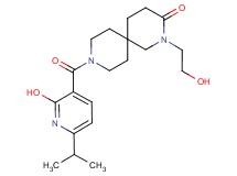 2-(2-hydroxyethyl)-9-[(2-hydroxy-6-isopropyl-3-pyridinyl)carbonyl]-2,9-diazaspiro[5.5]undecan-3-one