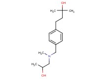 4-(4-{[(2-hydroxypropyl)(methyl)amino]methyl}phenyl)-2-methyl-2-butanol