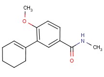 3-cyclohex-1-en-1-yl-4-methoxy-N-methylbenzamide