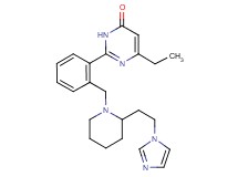 6-ethyl-2-[2-({2-[2-(1H-imidazol-1-yl)ethyl]piperidin-1-yl}methyl)phenyl]pyrimidin-4(3H)-one