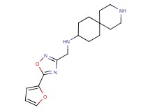 N-{[5-(2-furyl)-1,2,4-oxadiazol-3-yl]methyl}-3-azaspiro[5.5]undecan-9-amine dihydrochloride