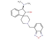 rel-(2R,3R)-1'-(2,1,3-benzoxadiazol-4-ylmethyl)-3-(dimethylamino)-2,3-dihydrospiro[indene-1,4'-piperidin]-2-ol bis(trifluoroacetate) (salt)
