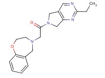 4-[2-(2-ethyl-5,7-dihydro-6H-pyrrolo[3,4-d]pyrimidin-6-yl)-2-oxoethyl]-2,3,4,5-tetrahydro-1,4-benzoxazepine
