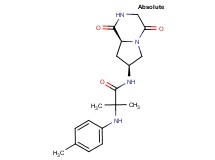 N~1~-[(7S,8aS)-1,4-dioxooctahydropyrrolo[1,2-a]pyrazin-7-yl]-2-methyl-N~2~-(4-methylphenyl)alaninamide