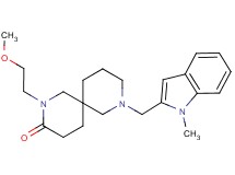 2-(2-methoxyethyl)-8-[(1-methyl-1H-indol-2-yl)methyl]-2,8-diazaspiro[5.5]undecan-3-one