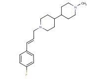 1-[(2E)-3-(4-fluorophenyl)-2-propen-1-yl]-1'-methyl-4,4'-bipiperidine