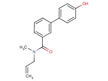N-allyl-4'-hydroxy-N-methylbiphenyl-3-carboxamide