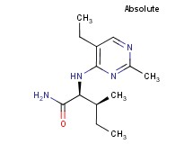 (2S,3S)-2-[(5-ethyl-2-methylpyrimidin-4-yl)amino]-3-methylpentanamide
