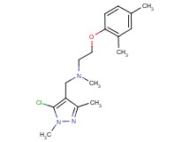 N-[(5-chloro-1,3-dimethyl-1H-pyrazol-4-yl)methyl]-2-(2,4-dimethylphenoxy)-N-methylethanamine