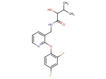 N-{[2-(2,4-difluorophenoxy)pyridin-3-yl]methyl}-2-hydroxy-3-methylbutanamide