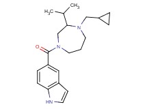 5-{[4-(cyclopropylmethyl)-3-isopropyl-1,4-diazepan-1-yl]carbonyl}-1H-indole